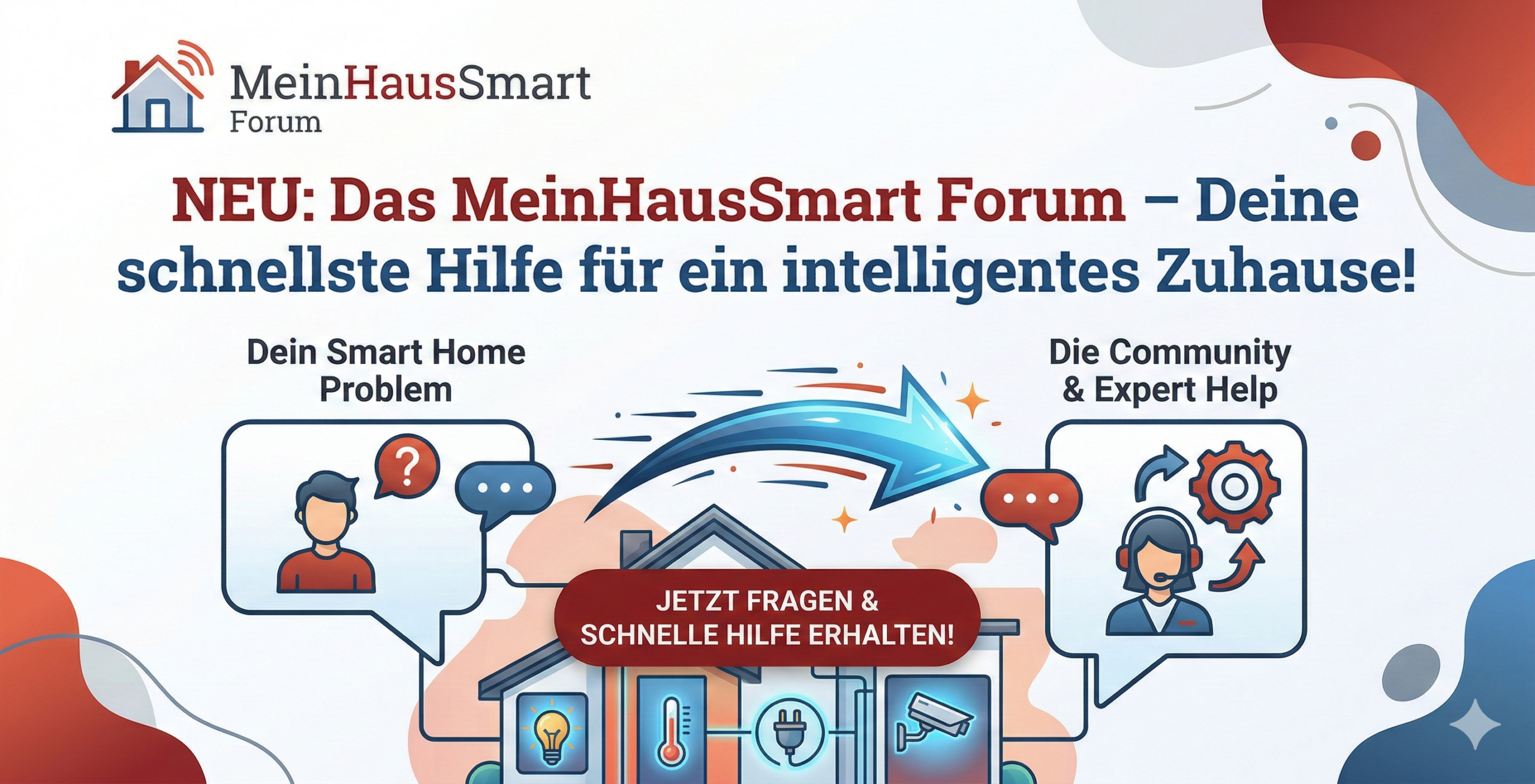 🚀 Neu: Das MeinHausSmart Forum – Deine schnellste Hilfe im Smart Home!